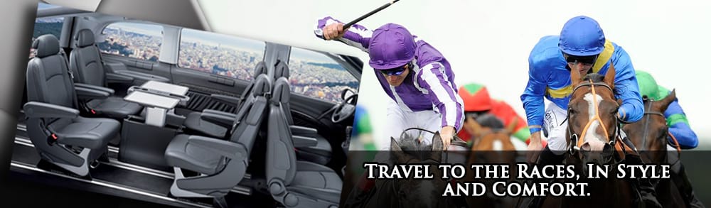 Travel to the races in style and comfort
