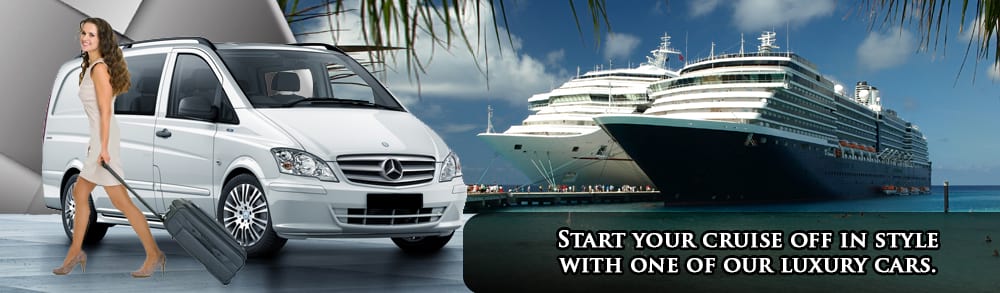 Start your cruise off in style with one of our luxury cars